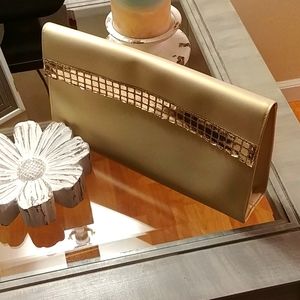 COPY - Christian Dior Parfume Gold Clutch.